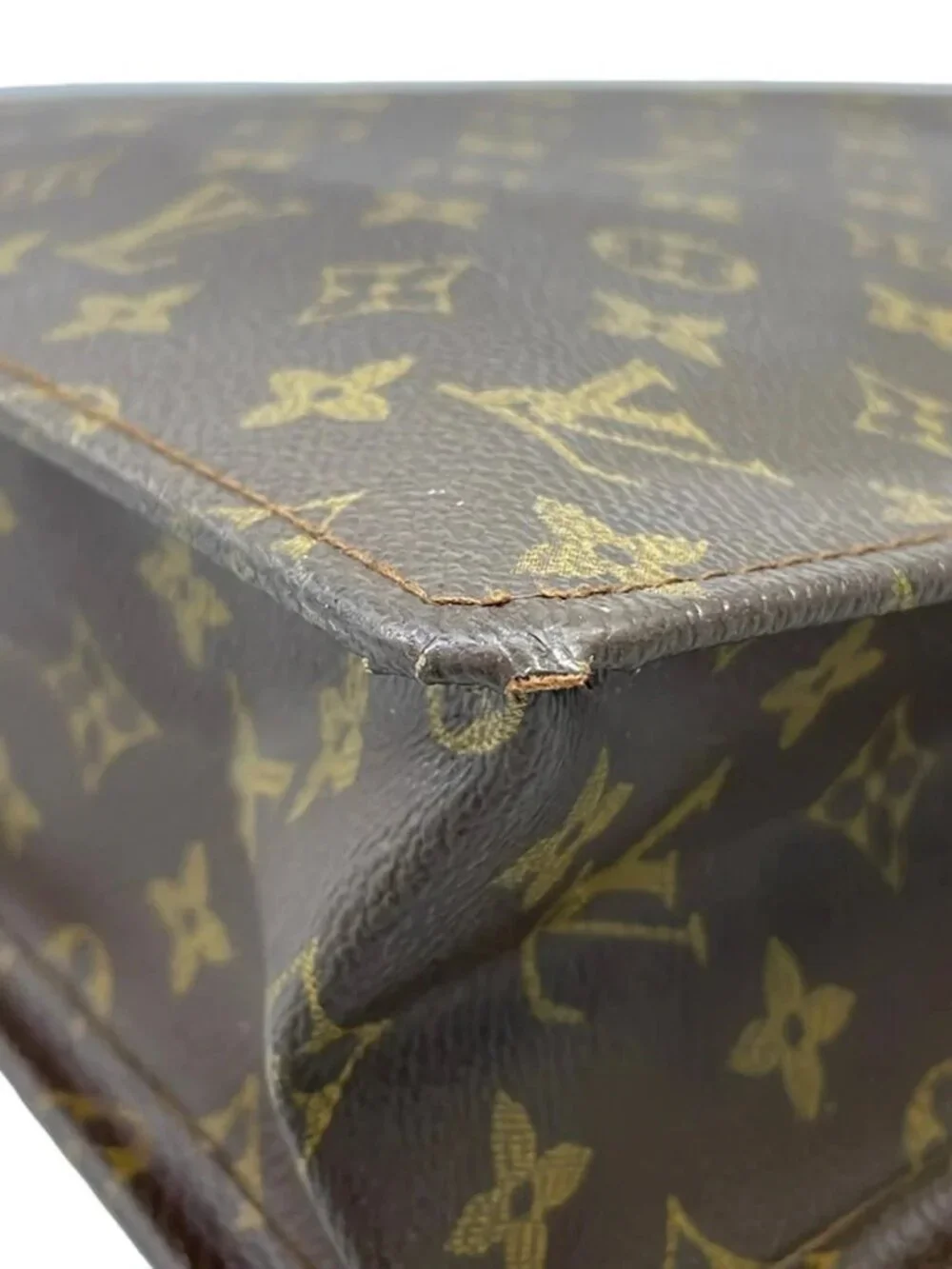 LOUIS VUITTON Sac Plat M51140 Monogram Unconfirmed Handbag Monogram Canvas